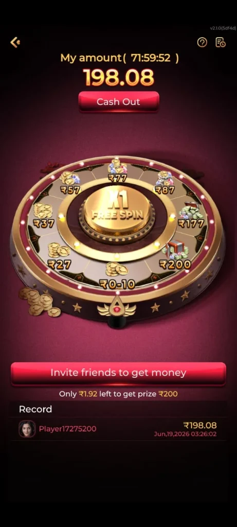 GEM7 Game Disclaimer page showing 18+ warning, financial risk notice, and APK information disclaimer